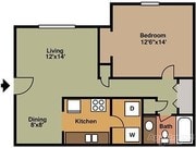 1BR/1BA
