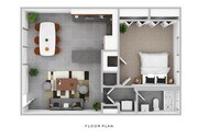 One Bedroom - One Bath