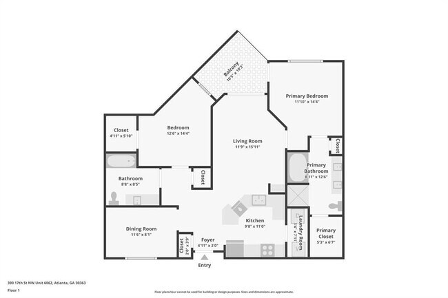 Photo - 390 17th St NW Unit 6009