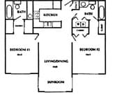2BR/2BA