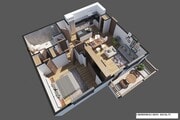 1x1 810 sq. ft.