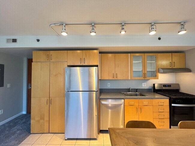 Photo - Modern Studio with Balcony, In-Unit Laundr... Unit 402