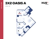 3x2 Oasis A