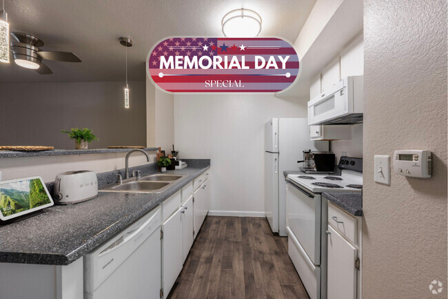 1BR, 1BA - Kitchen - Fremont Villas Rental