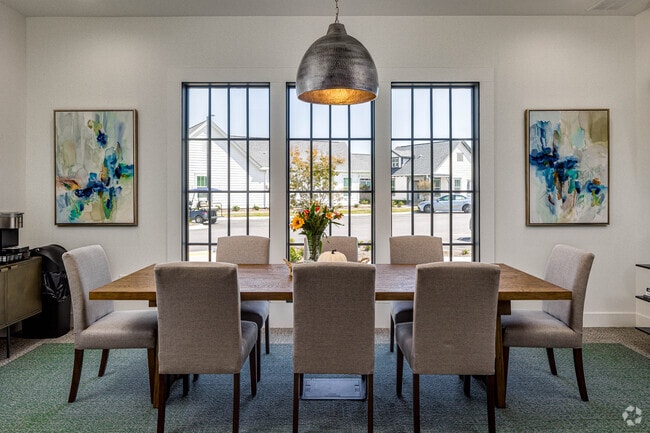 Amenities center conference room.