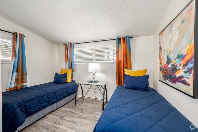 3BR, 2BA - 1,200SF - Third Bedroom