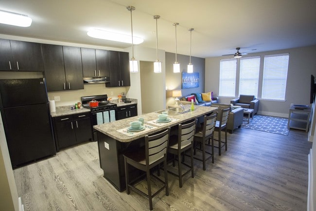 6 Bedroom Kitchen - The Oasis (Student Housing)