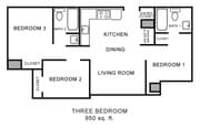 3 BR/2 BA