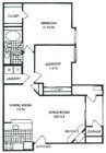 The Masters Club 2BR/1BA