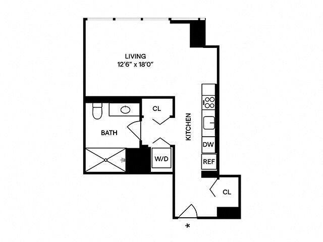 Floor Plan - Deluxe Loft