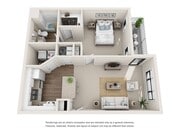 1 Bedroom | 1 Bath | 667 SF