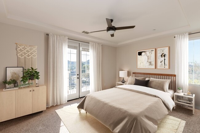 Bedroom - Rancho Serrano Townhomes