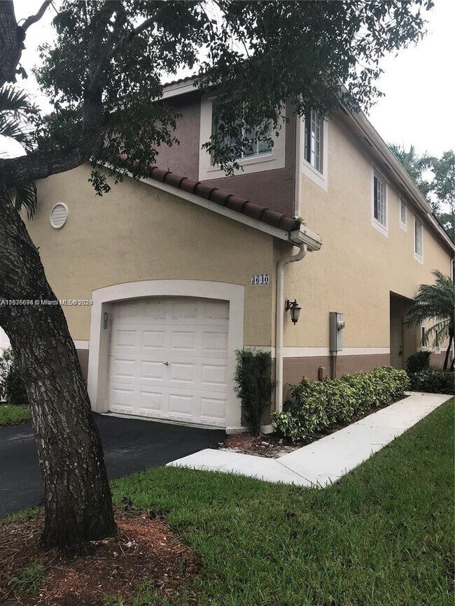 3640 San Simeon Cir Townhome Townhome Rental in Weston FL