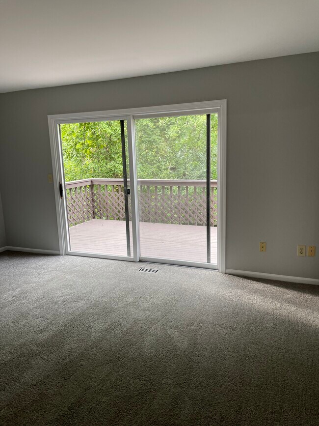 Living Room and Deck