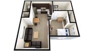 A2: Premium Studio 1 Bath