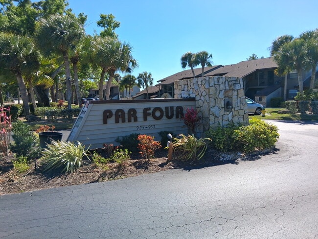 Entrance sign - 927 Capri Isles Blvd Unit 12