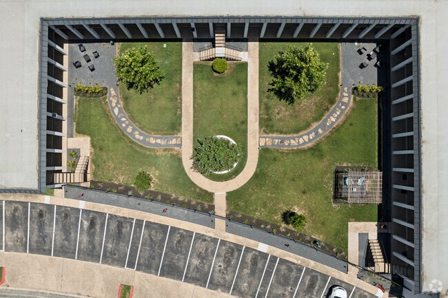 Courtyard Look Down