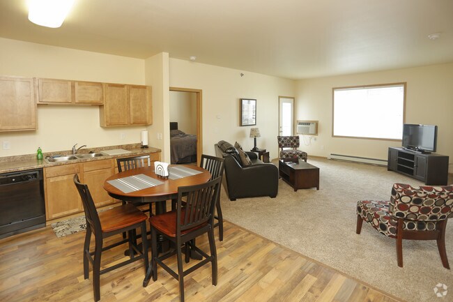 Two Bedroom Model-Dining & Living Area