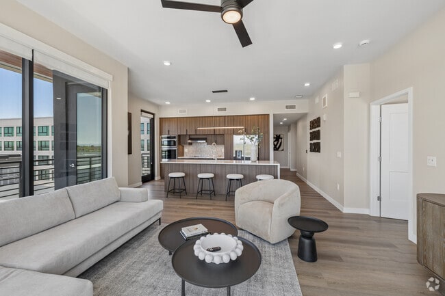 2BR, 2BA - 1,560SF - Living Room