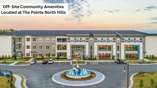 Enjoy the amenities at our sister property The Pointe North Hills
