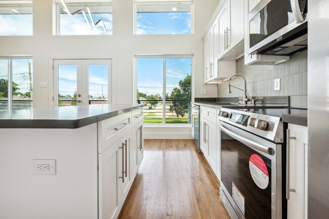 Kitchen island for additional storage