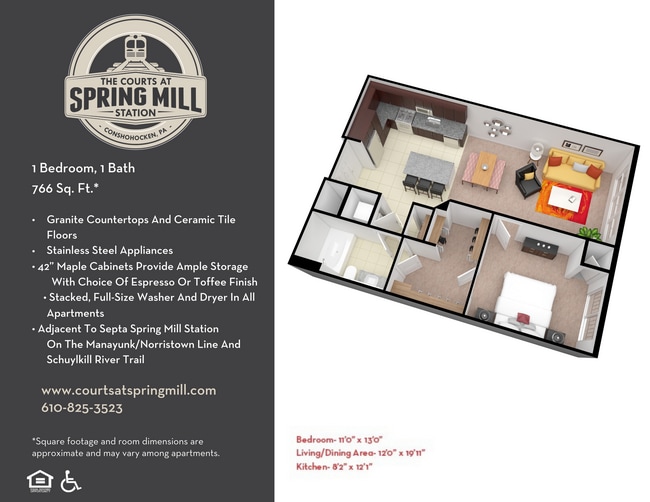 766 - Courts at Spring Mill Station