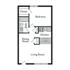 A1 - 1 Bed 1 Bath