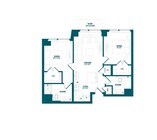B1H2 floor plan The Hamilton