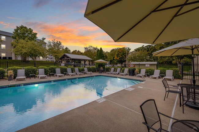 Swimming Pool at Hawk Ridge Apartments in Winston-Salem, NC