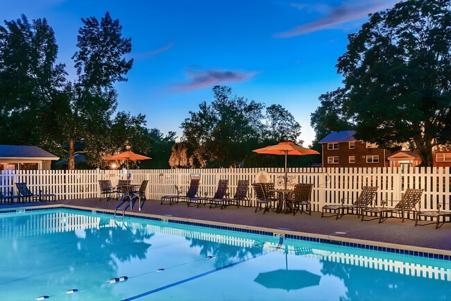 The Cliffside Pool At Sunset