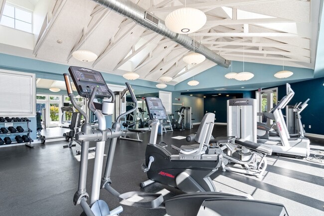 Plenty of cardio equipment at Rosemont Square in Randolph, MA