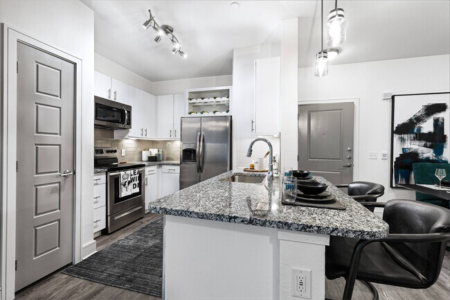 Upgraded Kitchen with Granite Countertops