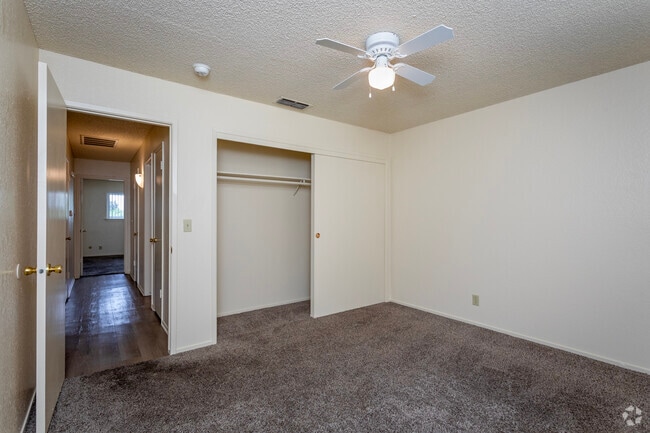 2BR, 2BA - 1,100SF - Second Bedroom
