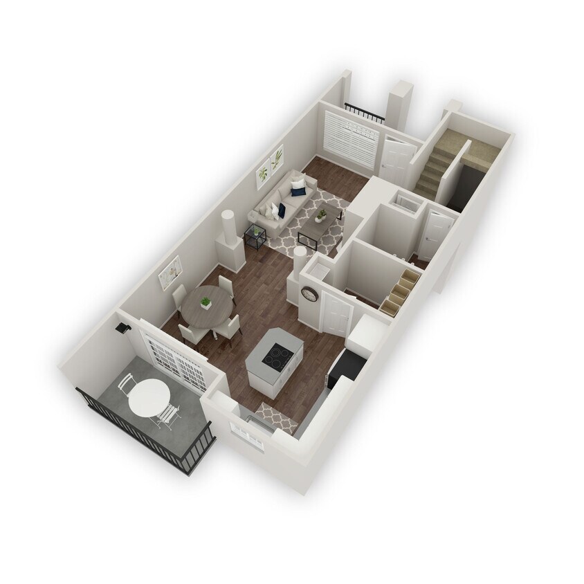 Floor Plan - Lexington Townhomes