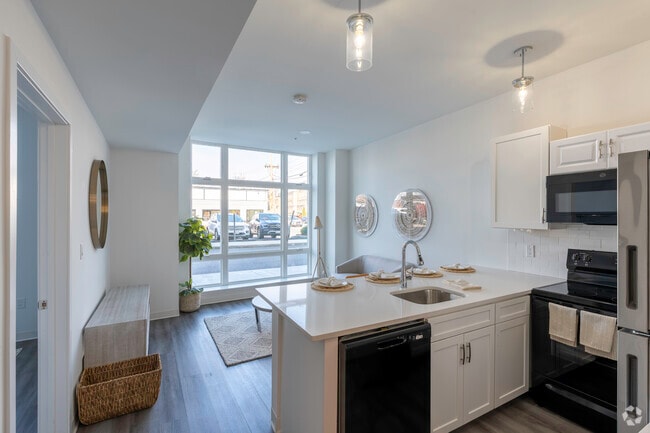 View From Kitchen To Living Area - 54 Union