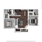 B1R: Beds - 2: Baths - 2: SqFt Range - 850 to 850