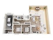 Sunella | 2x2 | 1000 sf