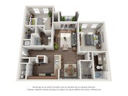 Plano de planta de Bel Ago Town Center At Lakeside Village