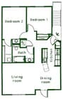 2BR/1BA
