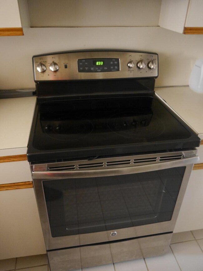 stainless steel stove