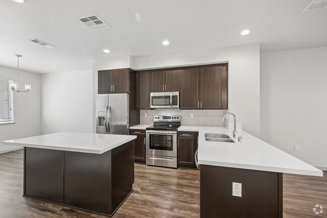 2BR, 2.5BA 1,317SF - Kitchen