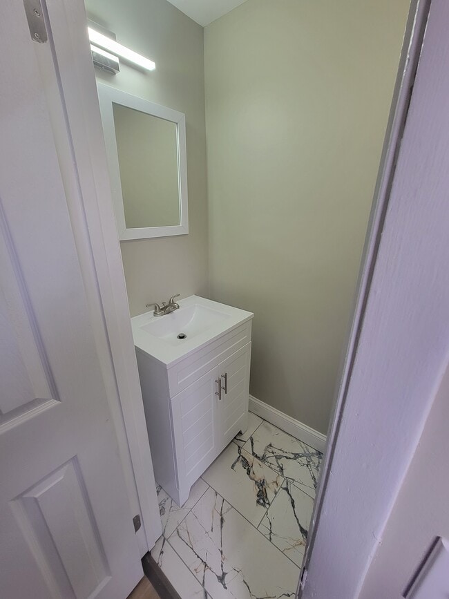 1/2 bath- 1st Floor - 257 Hague St Unit 1