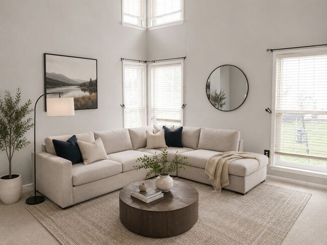 Photo - Spacious End-Unit Townhome Available August 1 | Finished Basement, Fenced Yard & 2-Car Garage