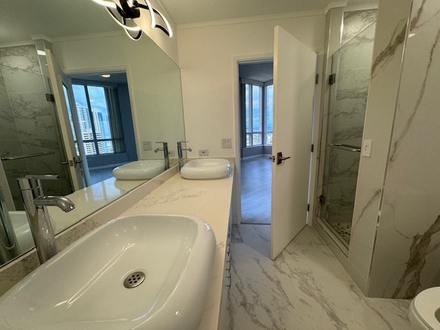 master bathroom with shower - 725 Kapiolani Blvd Unit 2602