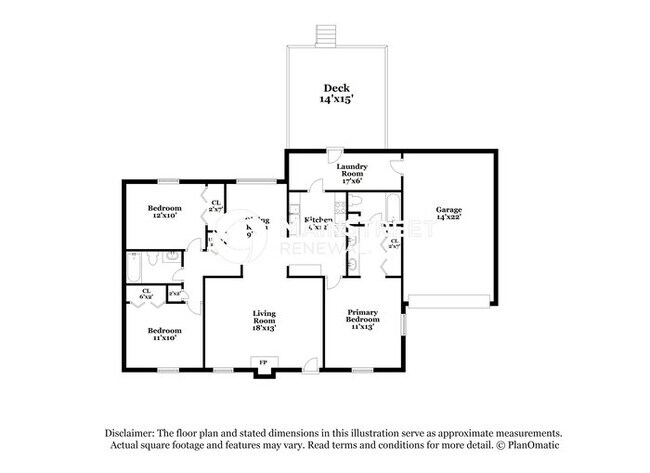 Photo - 3 Bedroom Pet-Friendly Home in Jonesboro, GA with Main Street Renewal