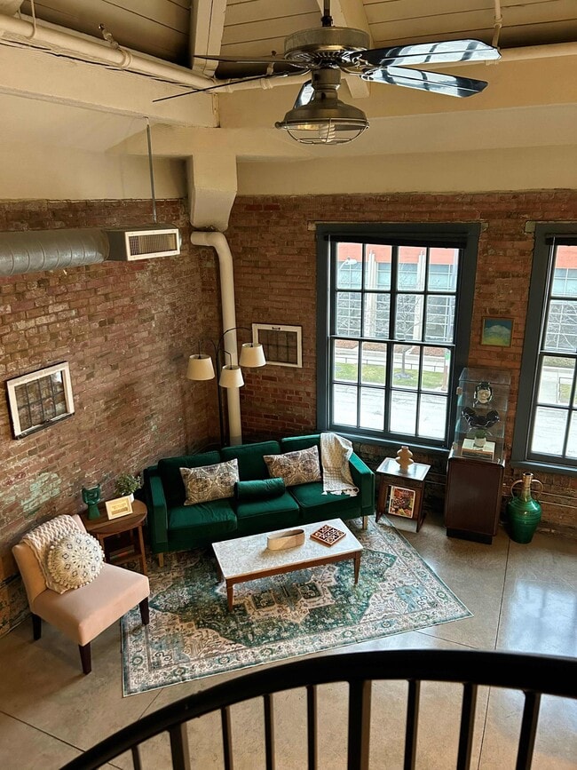 Loft style living room