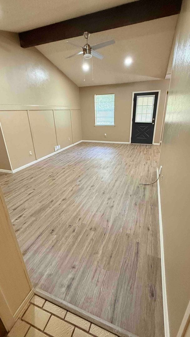 Photo - 3 bedroom / 2 bath / 2 car garage - Covered porch with shaded back yard