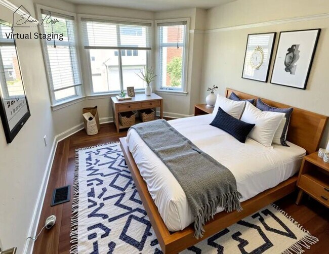 Photo - Sunlit 3-Bed, 2-Bath + Garage Parking. Hom...