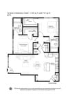 B2G Floor plan W Dimensions