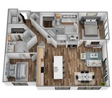3D P Floorplan